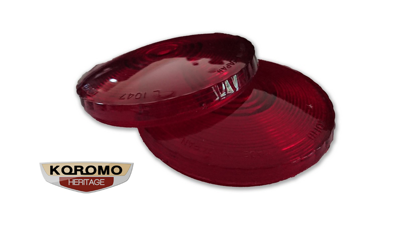 Fender lamp lenses (Red L1047) suitable for Toyota Land Cruiser J25, J35 and J40 series 
