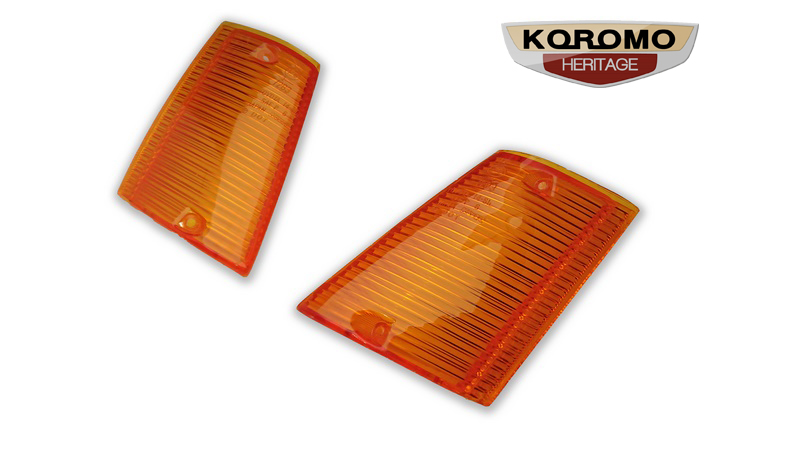 Front Corner Lamp Lenses suitable for Toyota Celica A40 1977 to 1979