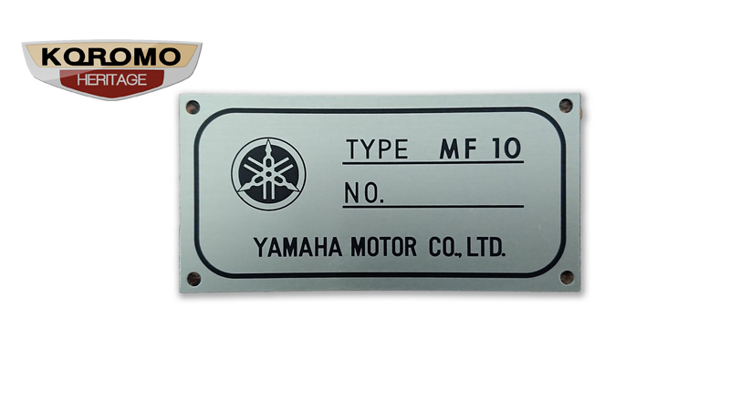 Build Plate suitable for Toyota 2000GT Yahama Head MF10 MF12
